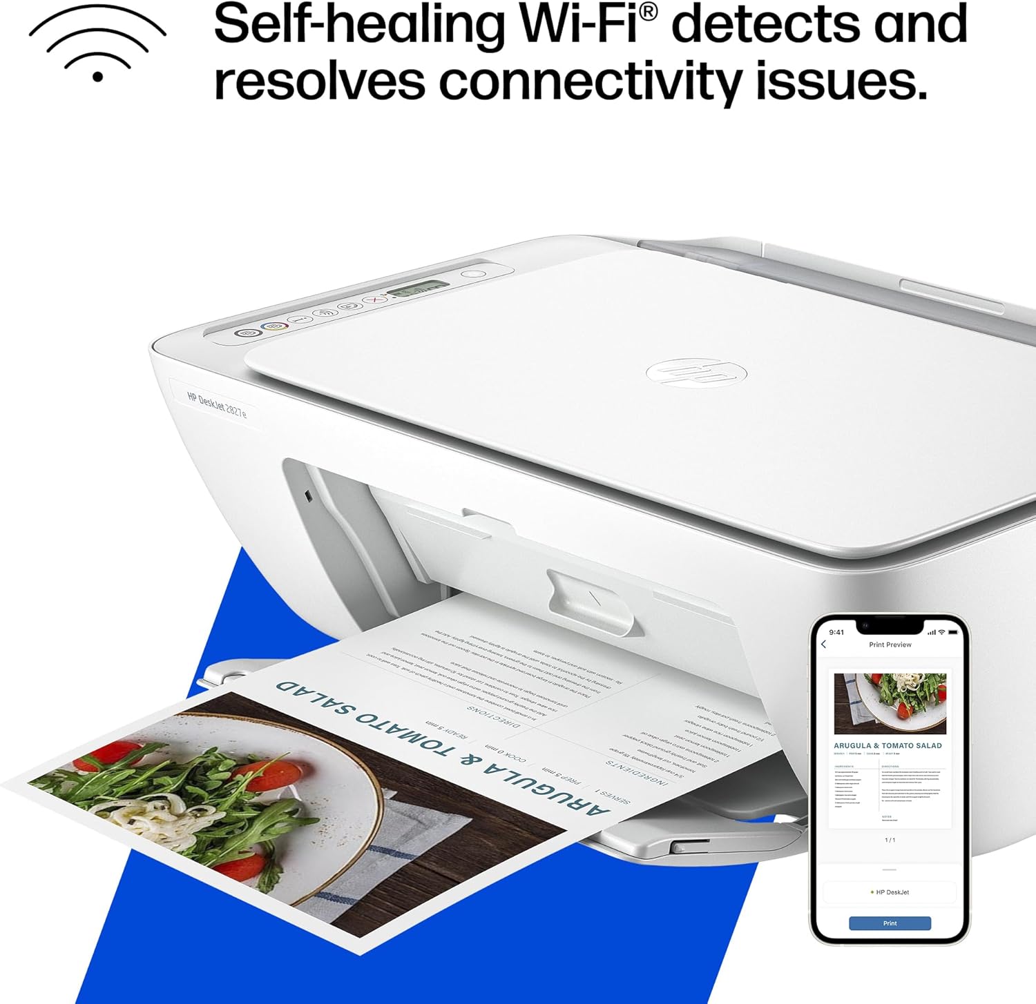 HP DeskJet 2827e All-in-One Printer view 5